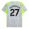 Muški Nogometni Dres Manchester City Matheus Nunes #27 Rezervni 2025-26 Kratak Rukav Muški Nogometni Dres Manchester City Matheus Nunes #27 Rezervni 2025-26 Kratak Rukav